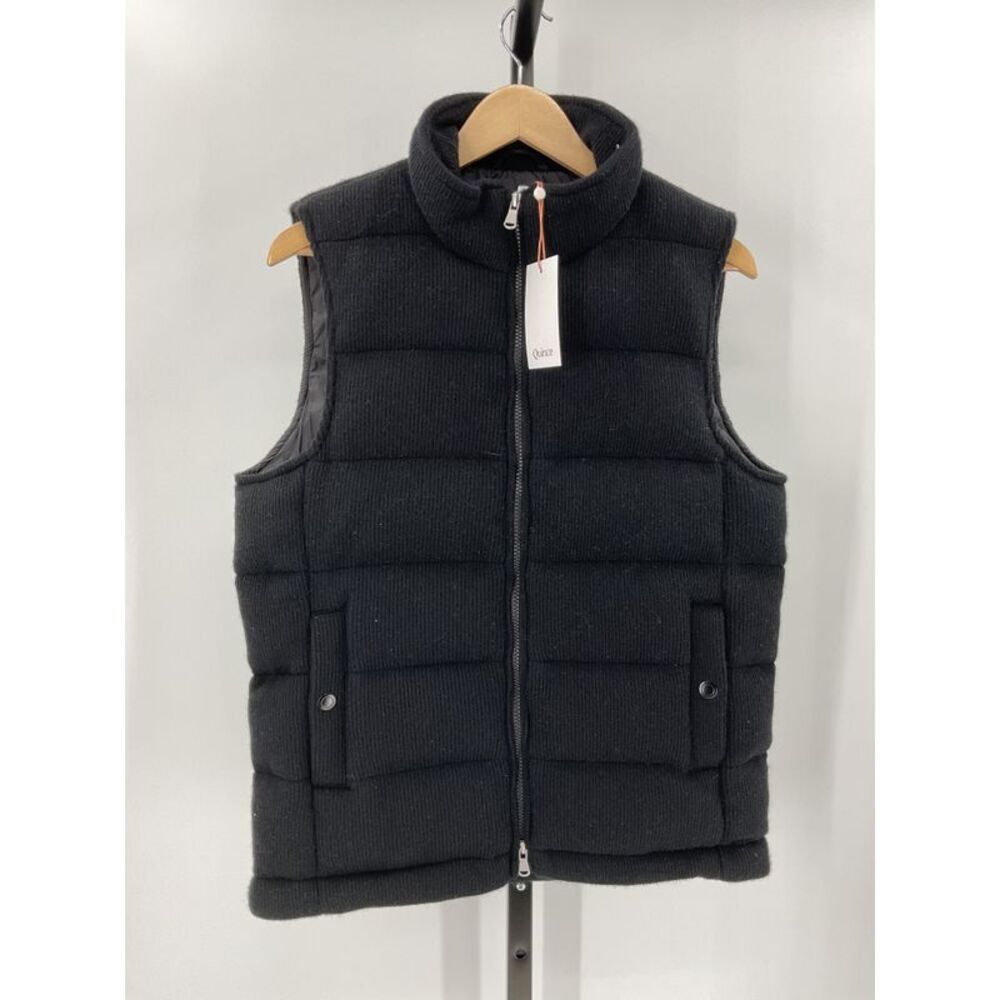 Quince Black Puffer Vest